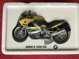 1:18 K1200rs Bmw Motorcycle Rare Hard To Find Bmw Issue Diecast