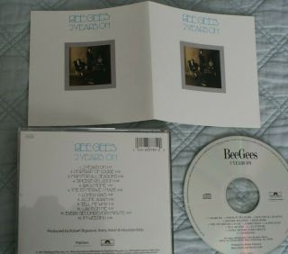 Bee Gees 2 Years On Cd Barry Gibb Robin Gibb Rare Polydor