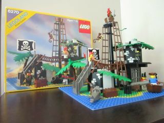 Vintage (1989) Lego Pirates Set 6270 Forbidden Island - Very Rare