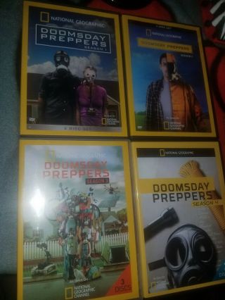 Doomsday Preppers: Complete Series Season 1 2 3 And 4 Dvd Set Rare