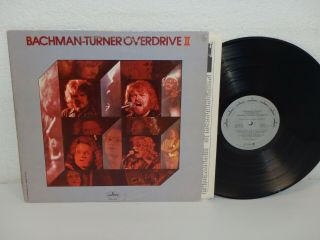 Bachman Turner Overdrive Bto Ii Rare 1973 White Label Dj Promo Mercury Srm 1 - 696