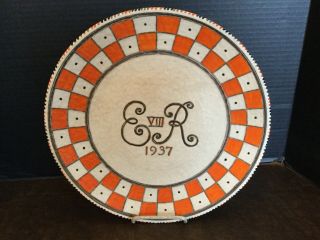 Rare King Edward Viii Coronation Platter