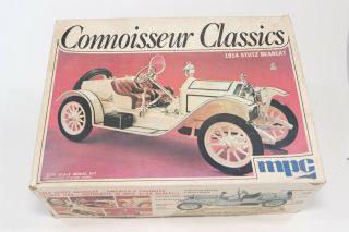 Mpc Connoisseur Classic 1914 Stutz Bearcat 1:25 Model Car Kit Open Box Parts Kit
