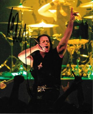 Misfits Signed Glenn Danzig Samhaim Rare Live Candid Photo Cd Lp