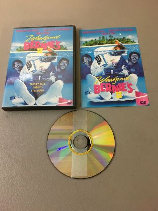 Rare & Oop Weekend At Bernies Ii (2,  Two) Dvd - With Insert