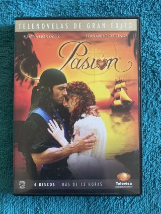 Pasion Telenovelas De Grande Exito Dvd Spanish Complete Series Rare Oop Like