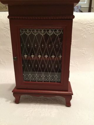 Vintage Doll House Furniture China Cabinet