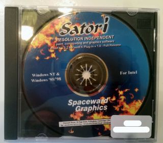 Satori Filmfx 3.  2 Paint,  Compositing,  And Graphics Software - Very Rare