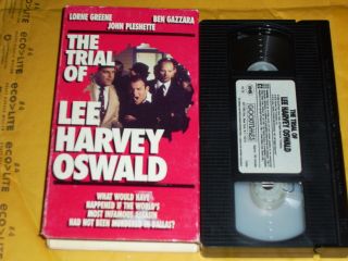 The Trial Of Lee Harvey Oswald (vhs) Lorne Green,  Ben Gazzara,  Rare