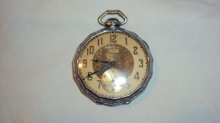 Antique Elgin 12s 7j Grade 303 Model 3 Pocket Watch Parts Repair
