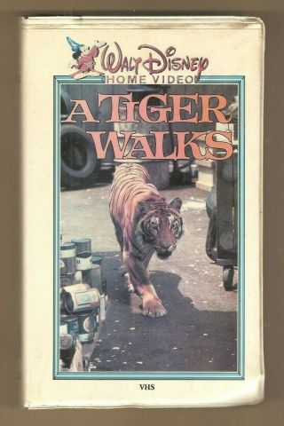 A Tiger Walks 1964 (walt Disney Home Video) Brian Keith Vera Miles Vhs Rare 293v