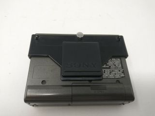 Vintage Sony Walkman Cassette - corder Portable Radio WM - F65 Rare Parts Repair 3