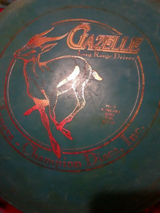 Innova Gazelle - Champion Golf Disc - Rare - Vintage - Pfn Oop Ce Patent - 1994