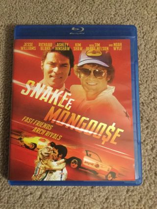Snake And Mongoose (blu - Ray Disc,  2014) Very Rare,  Oop