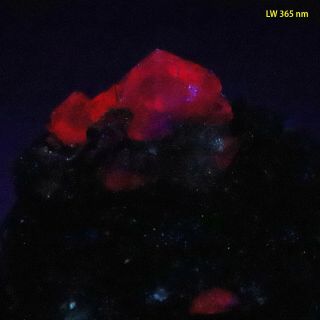 Bb: Rare Fluorite W/ Red Fluorescence From Ojuela Mine - Classic