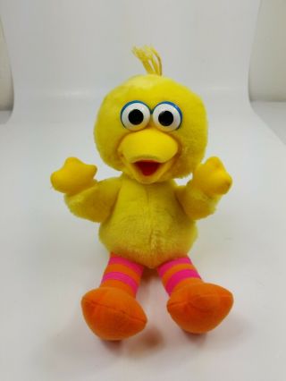 Tyco Sesame Street Tickle Me Big Bird Plush Stuffed Animal 1996 Rare Non -