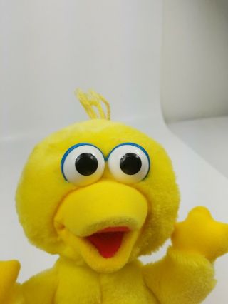 Tyco Sesame Street Tickle Me Big Bird Plush Stuffed Animal 1996 Rare Non - 3