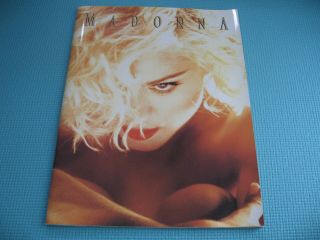 Madonna Blond Ambition World Tour Book 1990 Japan Rare