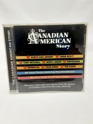 The Canadian American Story By Various Artists Cd X - Bat Records Rare Vhtf