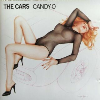 The Cars Candy - O Cd 1986 Rare Red Target Design Cd Label Oop