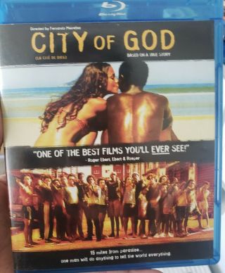 City Of God (blu - Ray) Very Rare Oop - Region A,  Blu - Ray,  Alliance