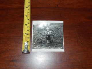 Rare Old Photo Halloween Pirate Little Kid Costume Dressed Up 2
