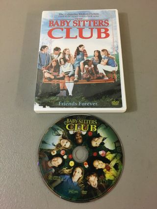 Rare & Oop The Baby Sitters Club Dvd 1995 Movie Rachel Leigh Cook