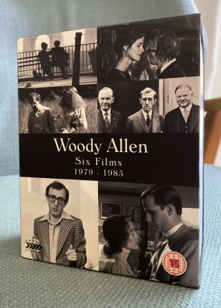 Woody Allen Six Films 1979 - 1985 Blu - Ray Arrow Academy Rare Oop Region B
