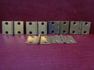 6 More Available Vintage Small Shutter Trinket Box Small Cabinet Door Hinges 1