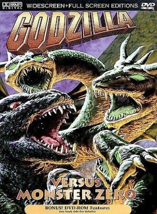 Godzilla Vs Monster Zero Dvd Rare Sci - Fi Horror Invasion Of Astro - Monster Versus