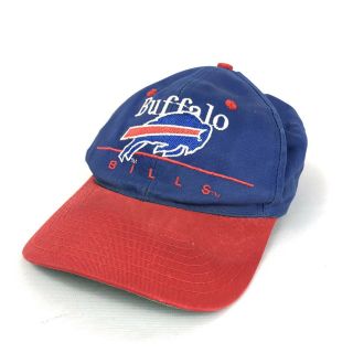 Rare Buffalo Bills Red Blue Vintage Snapback Dad Hat Cap Eastport