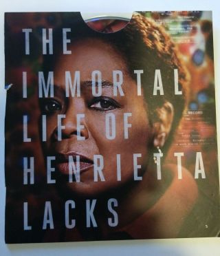 2017 Emmy Dvd Oprah Winfrey Hbo The Immortal Life Of Henrietta Lacks Fyc Rare Op