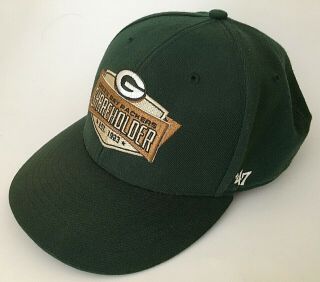 Rare Green Bay Packers Shareholder 47 Brand Adjustable Baseball Cap Hat Vgc