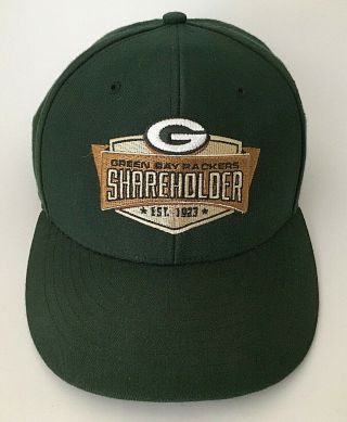 RARE Green Bay Packers Shareholder 47 Brand Adjustable Baseball Cap Hat VGC 2