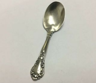 Canadian Solid Sterling Silver Caddy Spoon “birks Sterling” C1900 Art Nouveau