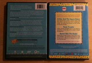 Arthur: Arthur ' s Best School Days & Arthur ' s Travel Adventures 2 DVD ' s - Rare 2