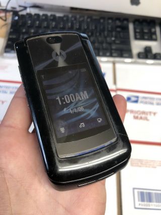 Motorola Razr V9x At&t Cellular Phone Shape Basic Rare