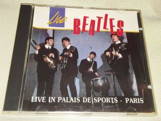 Live In Palais De Sports The Beatles Cd Rare Import Paul Mccartney Fl