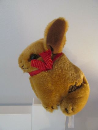 Lindt Bunny Plush Doll Chocolate Easter Rabbit Bead Eyes Very Rare