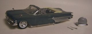 Vintage Amt 1960 Chevrolet Impala Convertible Model Customizing Kit
