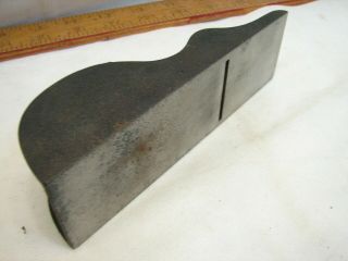 Rare Antique Davis Level & Tool Co Block Plane Open Form Proper Iron