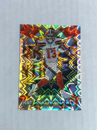 Odell Beckham Jr 2020 Panini Kaboom Silver Parallel 2/5 Case Hit Sp Rare