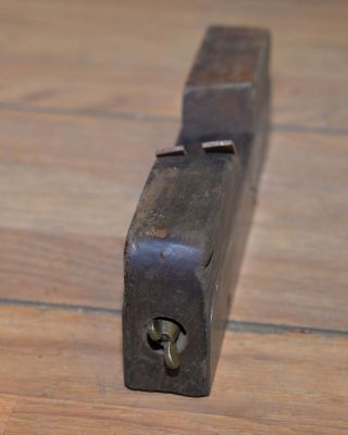 Odd rare Stanley 90 steel cased rabbet plane collectible woodworking tool 1888 3