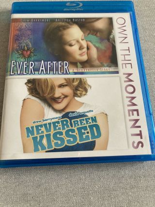 Ever After/never Been Kissed (blu - Ray Disc,  2012,  2 - Disc Set) Rare And Oop