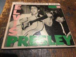 Elvis Presley 2 Ep 45 Record Cover Set Rca Victor Epb - 1254 Rare