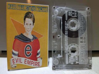 Rage Against The Machine Evil Empire M Records 1997 Rare Tape Heavy Metal Ratm