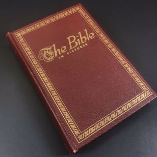 Rare First Edition The Bible In Pictures By Rev Ralph Kirby