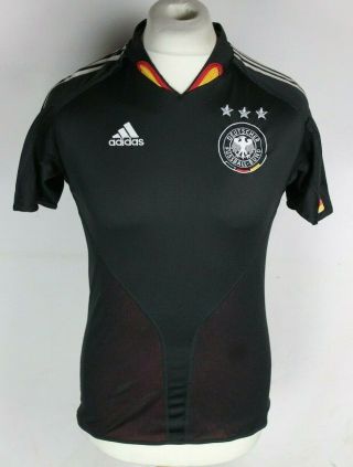 Vintage Germany Away Football Shirt Adidas Rare 04 - 06 Youths 34/36 " Large Rare