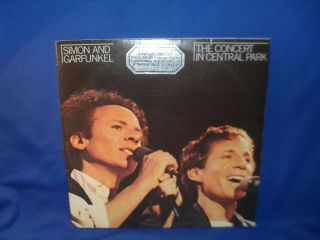 Simon And Garfunkel Concert In Central Park – Rare Australian Double Lp Record G