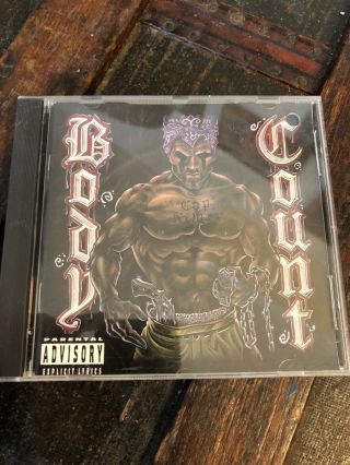 Body Count Cop Killer 1992 Banned 1st Press Cd Ice - T Rare Promo